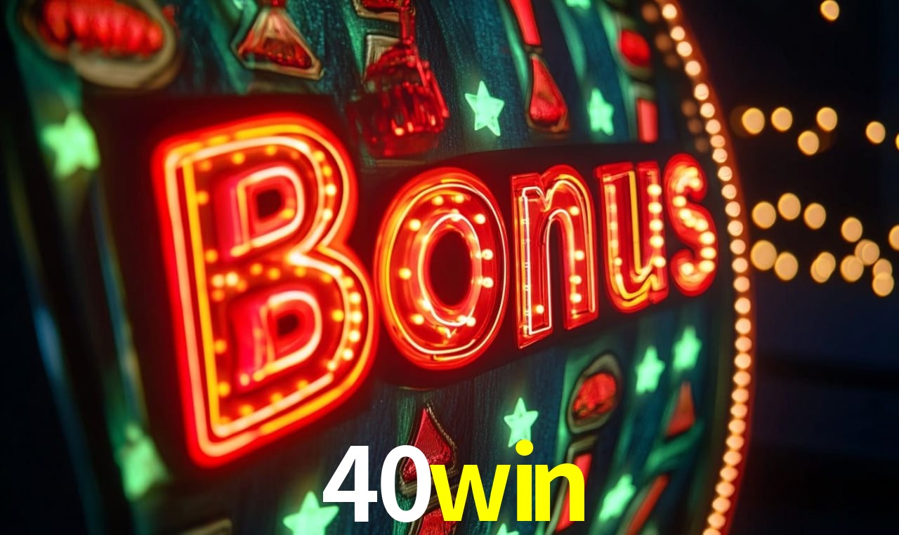 Interface do App 40win